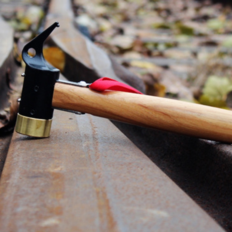 Thuis Huishouden Hamer Camping Tent Peg Hamer Met Plastic Handvat Voor Camping Tenten Raincloths Luifels