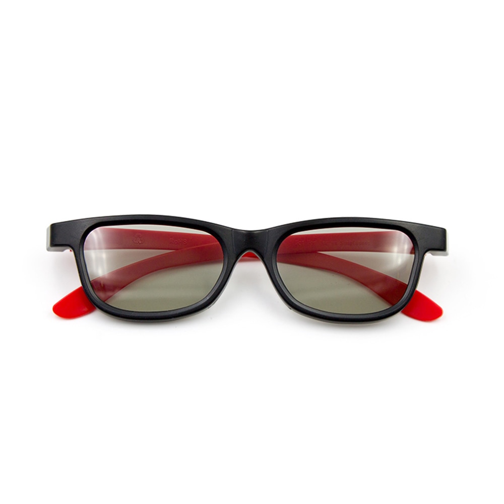 Gafas 3D pasivas polarizadas G66 Home gafas para películas para cine ligeras portátiles para ver películas 3D