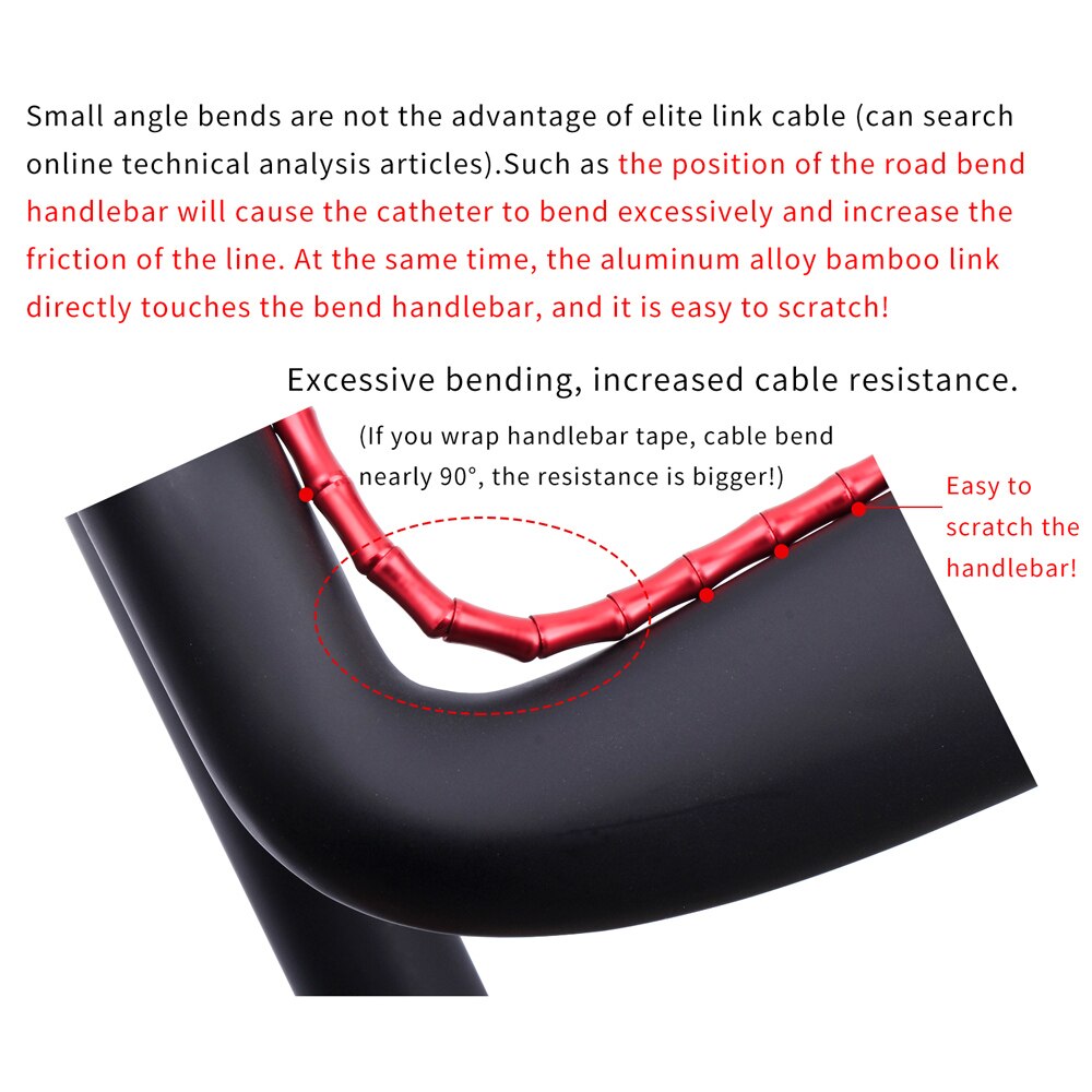 RISK Bicycle Brake Cable Set Derailleur Shift Housing Aluminum Alloy Links MTB Road Bike Brake Housing Shifting Wires Line