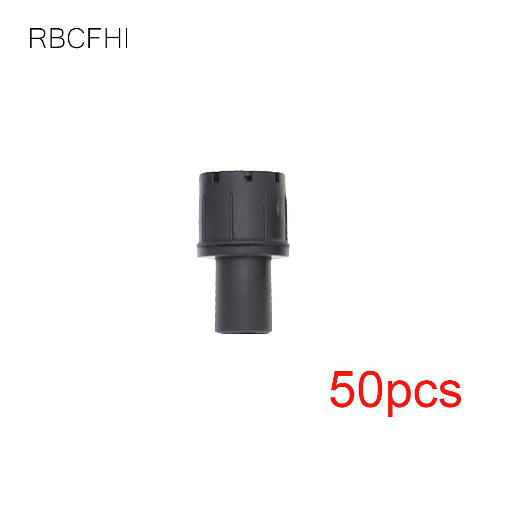 RBCFHl 20-50PCS 6mm Adjustable Dripper hole threaded connector Micro Drip Irrigation Watering Anti-clogging Emitter: D-50pcs