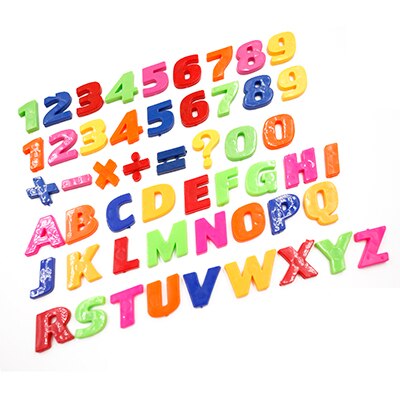 A-Z educativo 3D con 26 letras del abecedario en inglés, pegatinas para números, pizarra blanca, juguete para bebés y niños, 26 Uds.