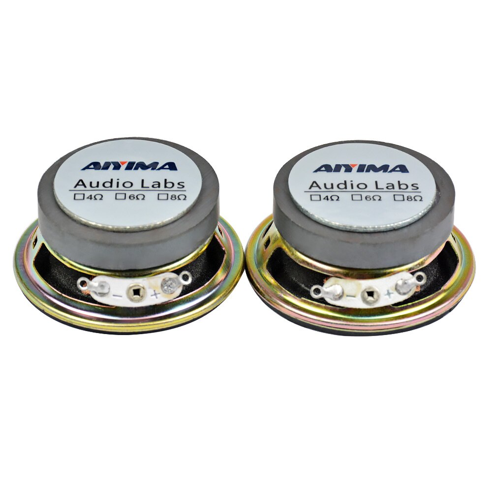 AIYIMA 2Pcs 2Inch Mini Audio Draagbare Luidsprekers 45mm 4Ohm 3W Tweeter Treble DIY Muziek Bluetooth Speaker home Theater Sound Systeem