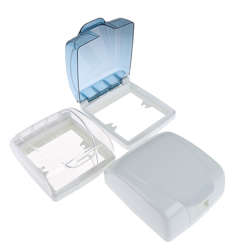 Plastic Wall Switch Waterproof Cover Box 86Type Wall Light Panel Socket Flip Cap Good