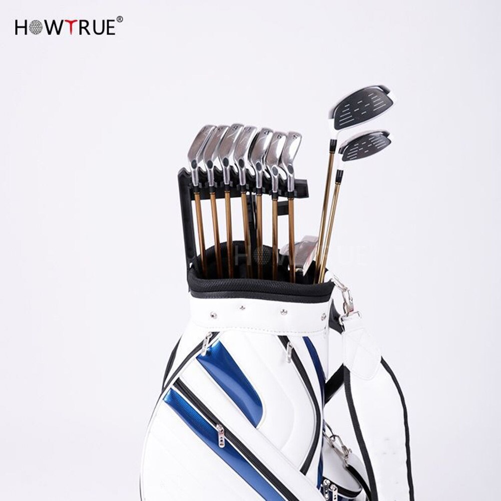 Golf Club Storage Holder For 9 Rods High Capacity Iron Club Holder Stacker Rack Organizer Fits Most Golf Bags Made Up By 3 Parts