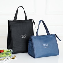 Sac à déjeuner de pour les femmes refroidisseur Portable main fermeture éclair sacs alimentaires étanche pique-nique voyage petit déjeuner déjeuner Thermo sac