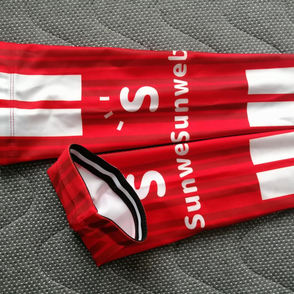 Pro team sunweb cykelarmvarmere! cykel ærmer hurtigtørrende cykel ærmer arm solcreme beskytter manchet