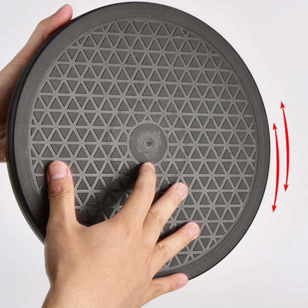 25cm Practical Round Pottery Wheel Rotate Turntable Kitchen Plate Rotary 360 Pottery Tool Clay Display Sculpture Rotation H A7w8