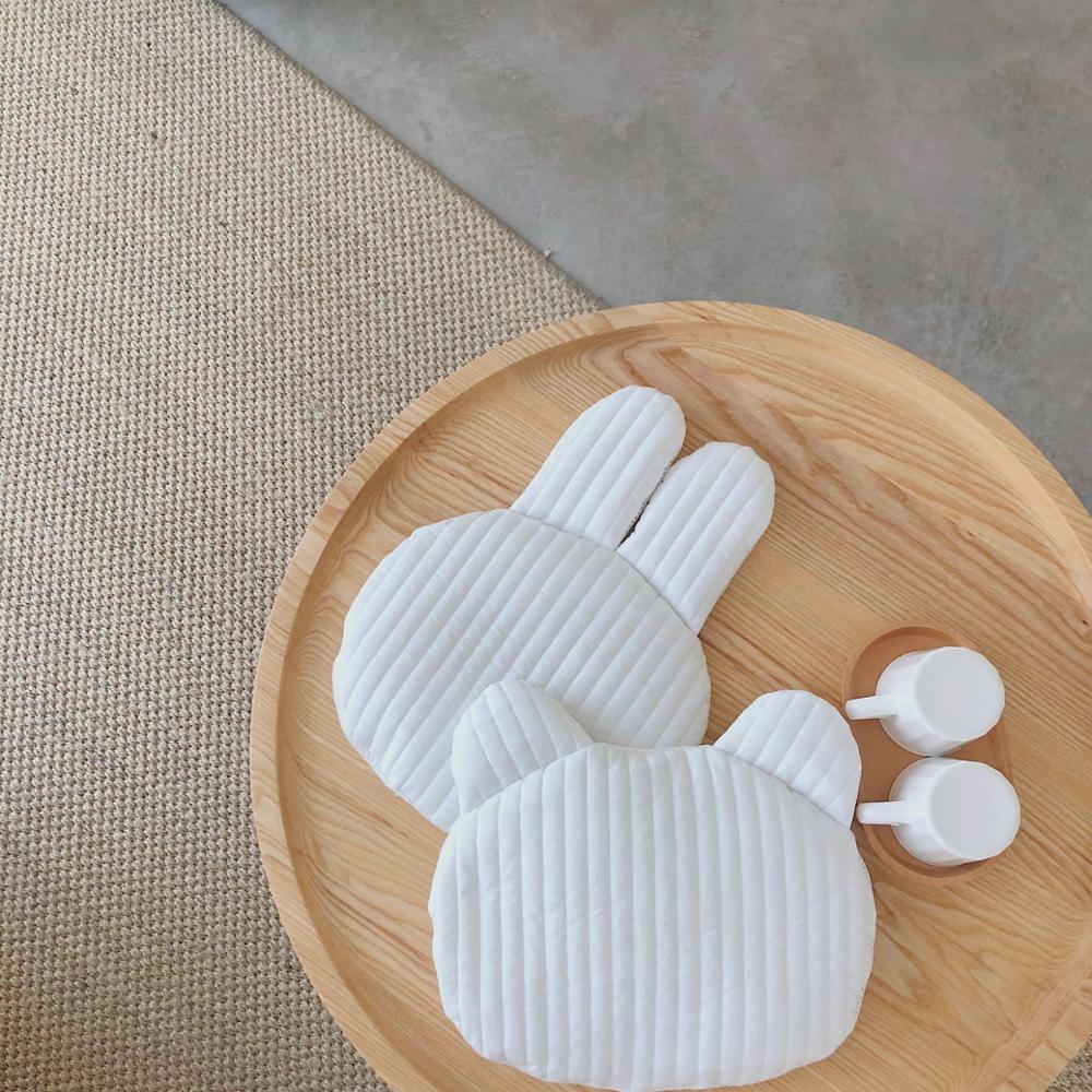 Quilting baby kudde barn mjuk kudde bomull kuddar koreanska baby sängkläder spjälsäng soffa tillbehör för baby rum plantskola dekor