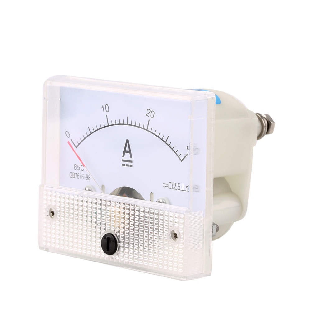DC 30A Analog Ammeter Panel AMP Current Meter 0-30A DC Doesn't Need Shunt Stock Offer