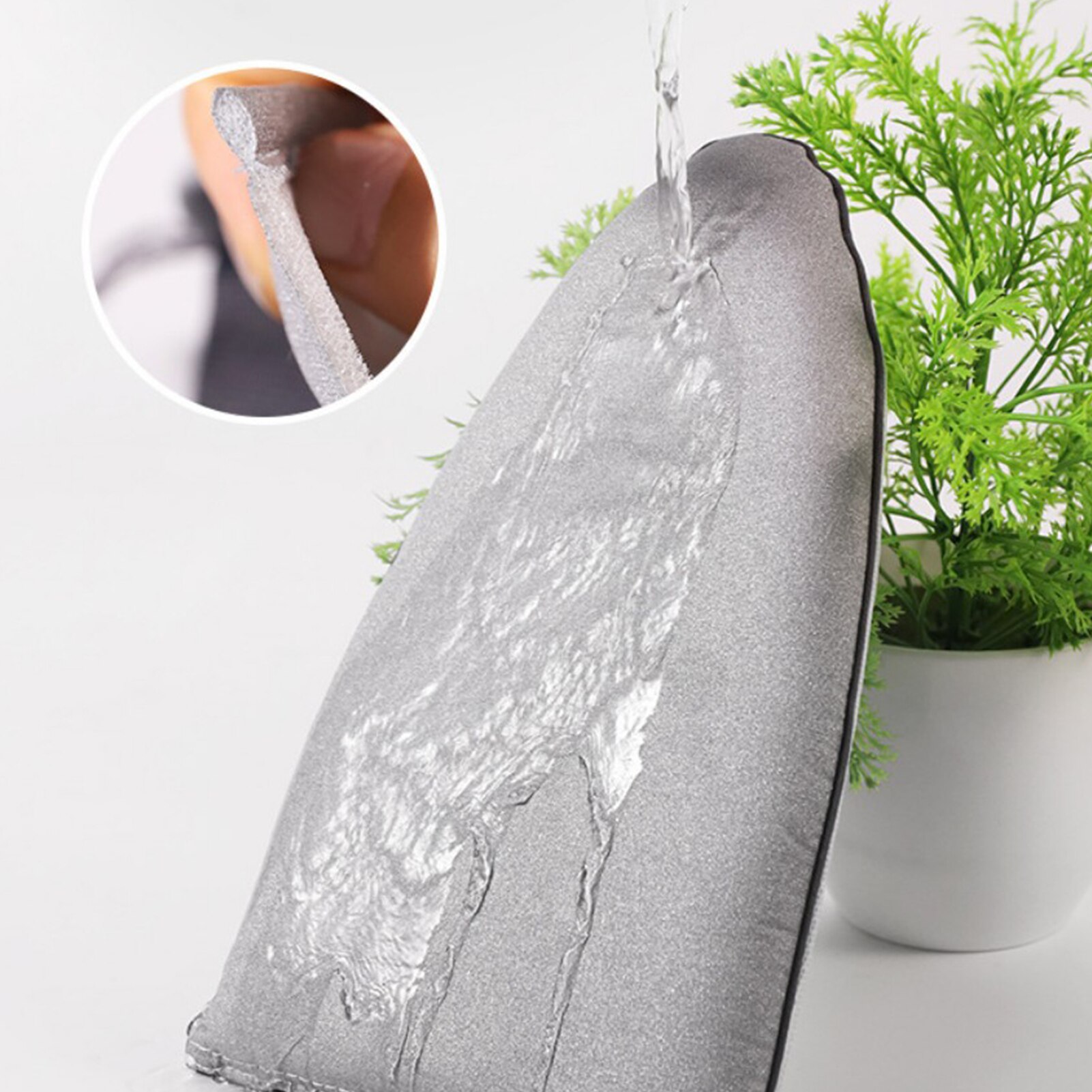 Hand-held Ironing Board Waterproof Heat Insulation Ironing Board Ironing board sponge small ironing clothes