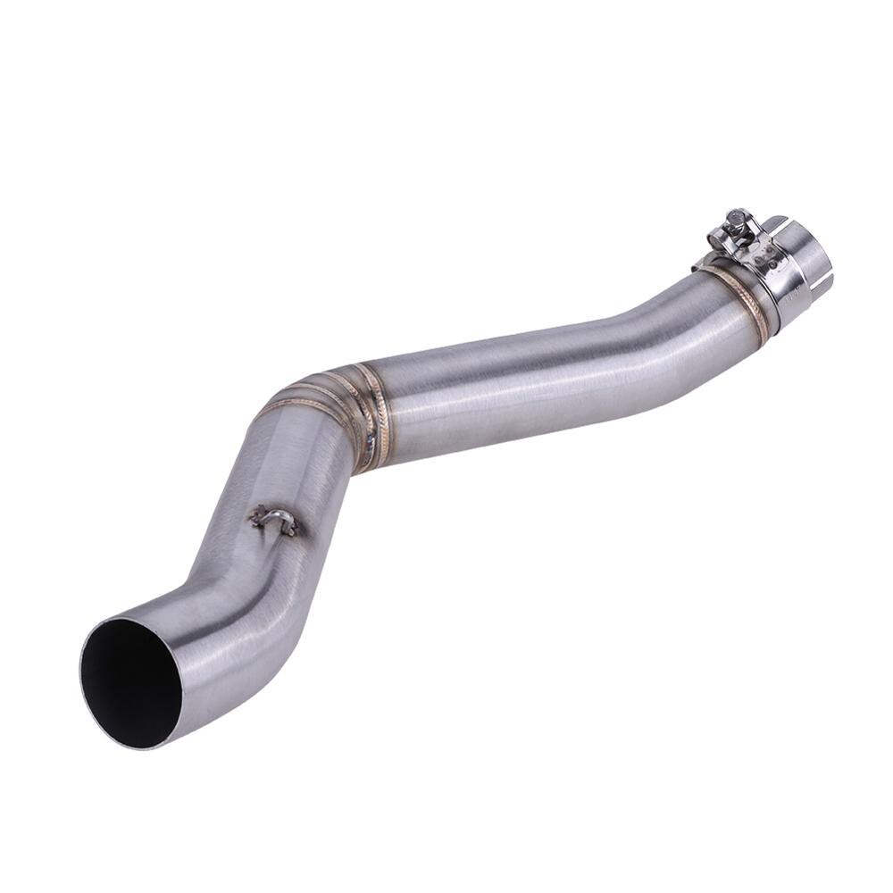 Motorcycle Modification Exhaust Vent Middle Link Pipe Made of high strength stainless steel Fit for Benelli TRK 502