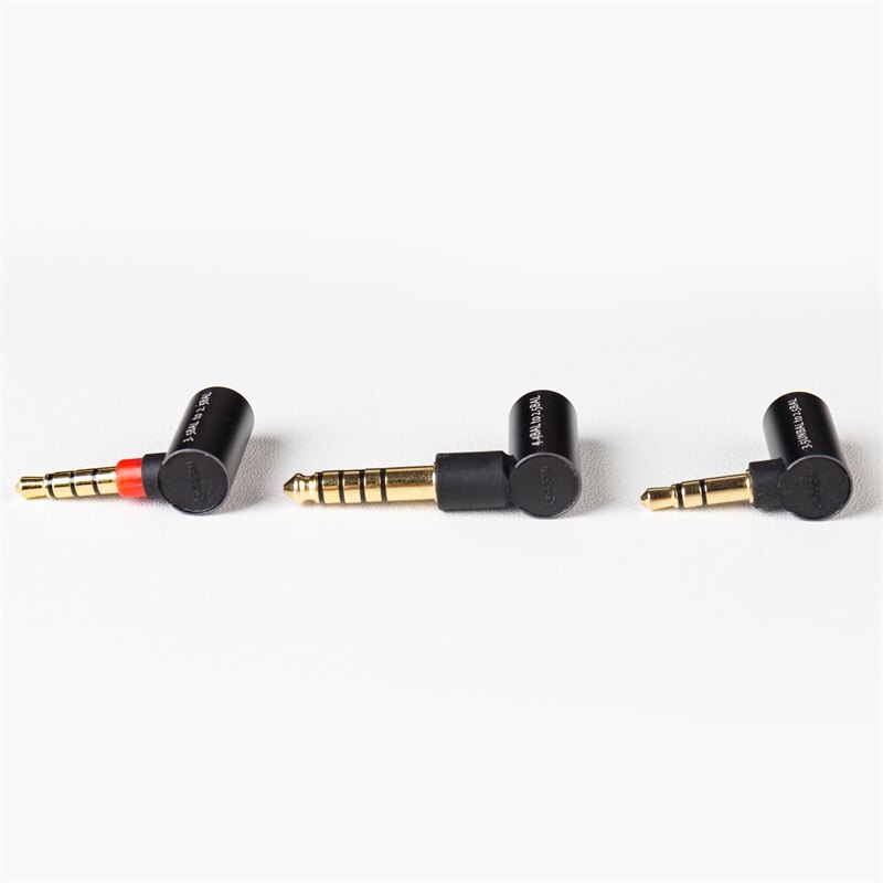 TRI Audio Adapter HIFI Earphone Earbuds Adapter OCC Copper Internal With Gold-plated Plug Balance and Stereo Headphone Connector