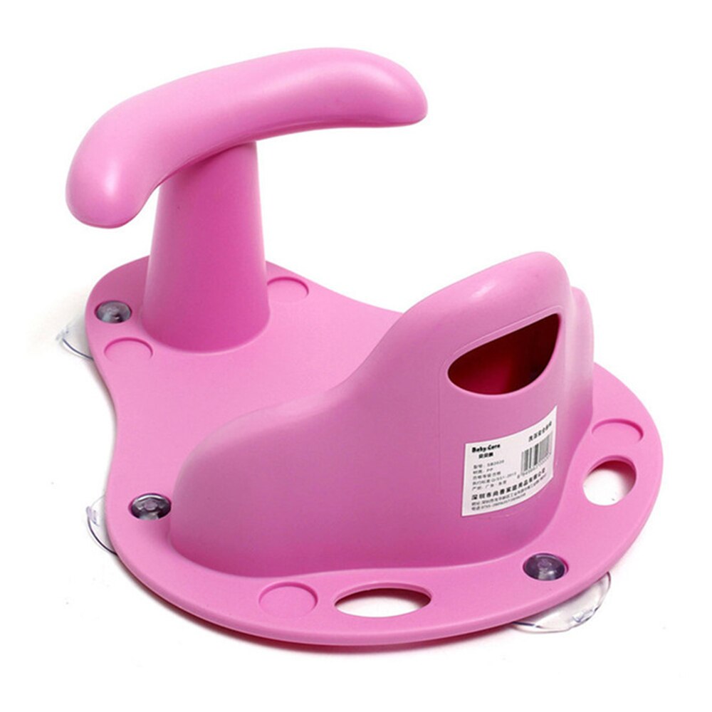 Badkar sits baby badkar pad matta stol säkerhet säkerhet halkskydd barnomsorg barn badplats tvätt leksaker fyra färg 37.5cm: Rosa