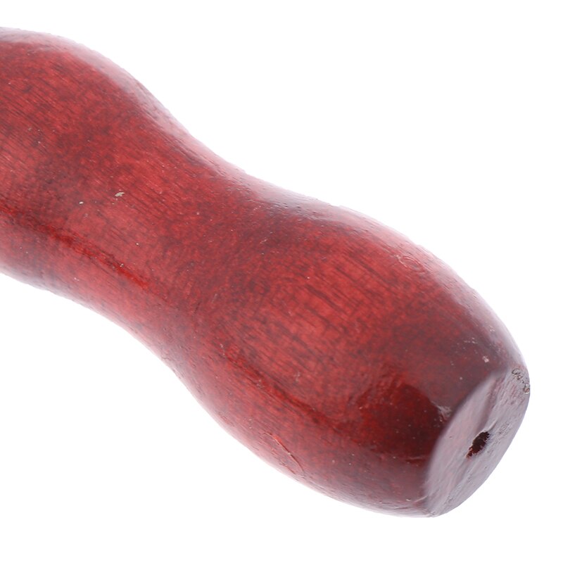 5Pcs Red Wooden Handle Sewing Awl Hand Stitcher Leather Craft Tip Shoe Repair hook awl Drill Sewing Needle Hook Tool