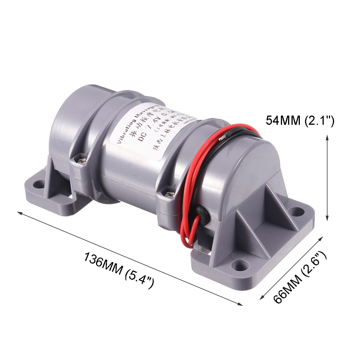 DC 24V 0.35A 3000RPM Plastic Industry Mini Vibration Motor Rotary Speed Vibrating Motor Replacement Parts For Massage Bed Chair