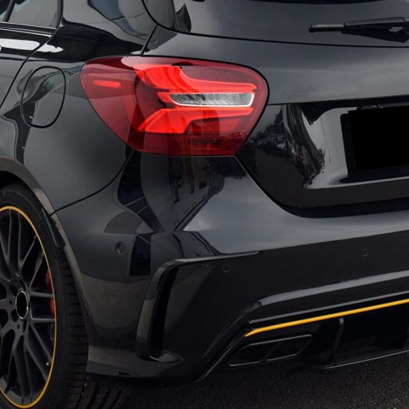 Ailettes pour pare-choc arrière, 1 paire, accessoire de voiture, tuning, Mercedes Benz W176 A200 A250 A45, AMG —