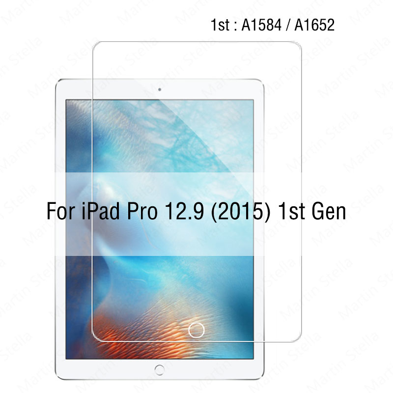 Dla Ipad Mini 6 2021 8.3 9th 9 5 Pro 11 12.9 ochraniacz ekranu ze szkła hartowanego dla Ipad powietrza 4 3 2 2020 10.2 8 8th 6th akcesoria: Pro 12.9 (2015)