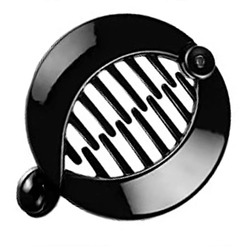 Pinzas para el pelo con forma de pez de tamaño pequeño, soporte para cola de caballo para mujeres y niñas, pinzas de plátano, cangrejos, accesorios para peinados en negro y marrón
