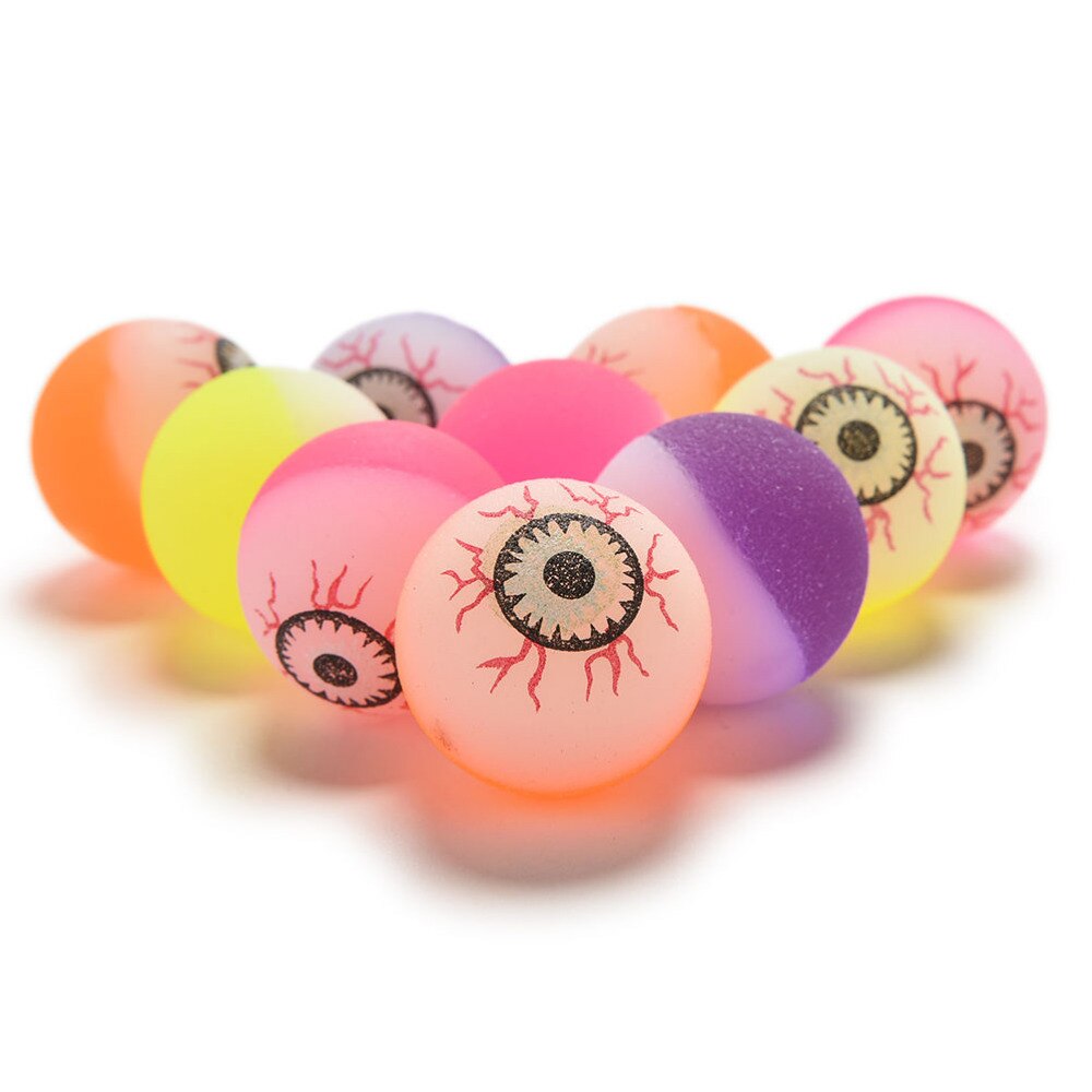 10 pz/lotto Classico Giocattolo Del Capretto Misto Palla Rimbalzante Bambino Elastico Palline di Gomma Per Bambini di Flipper 32 millimetri