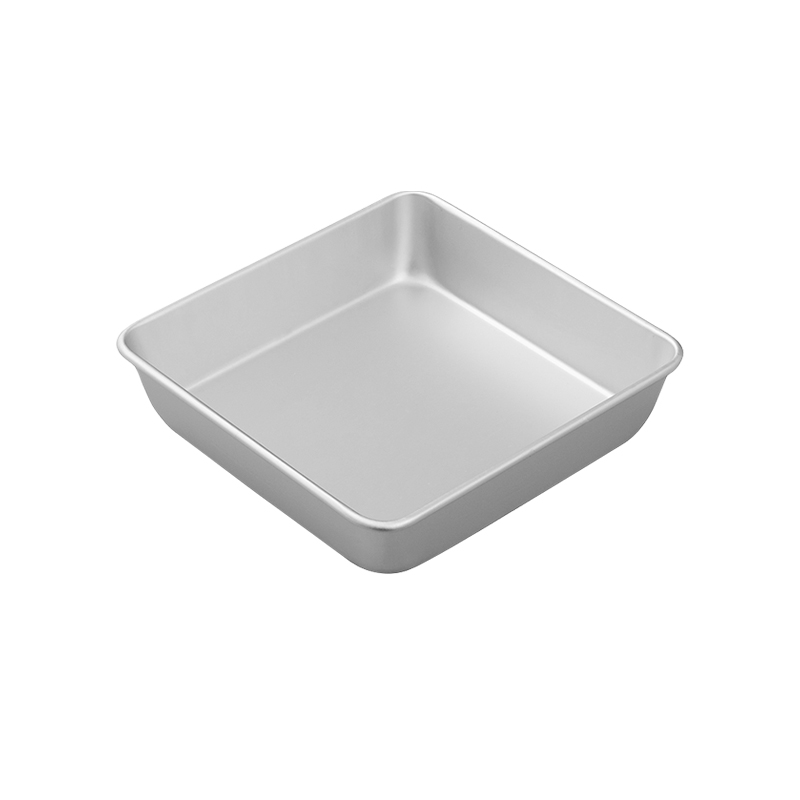 4/6/8inch quadratische Kuchen formen 3 Schichten Engel Lebensmittel Kuchen form Aluminium quadratische Backformen Backform: Armee Grün
