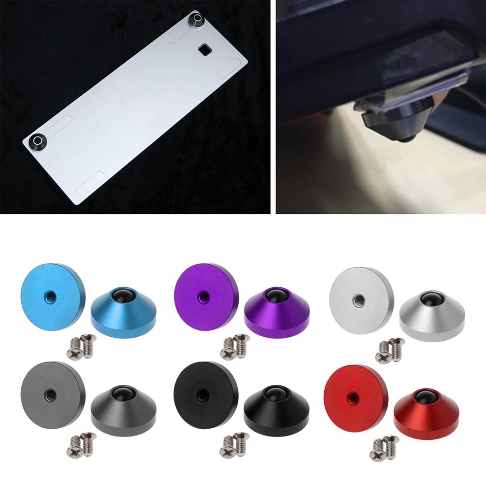 2Pcs Mechanical Keyboard Feet Anodized CNC Aluminum Feet Metal Case With Screws