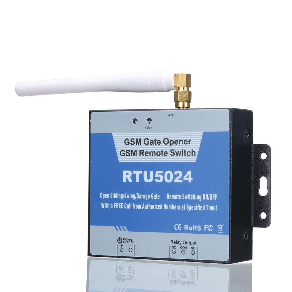 RTU5024 GSM Gate Opener Relay Switch Wireless Remote Control Door Access Switch Door Opener Free Call 850/900/1800/1900MHz
