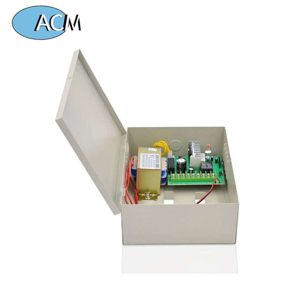 12V 3A Toegangscontrole Systeem Back Up Power Standby Back-Up Bron Elektrische Metal Power Supply Box