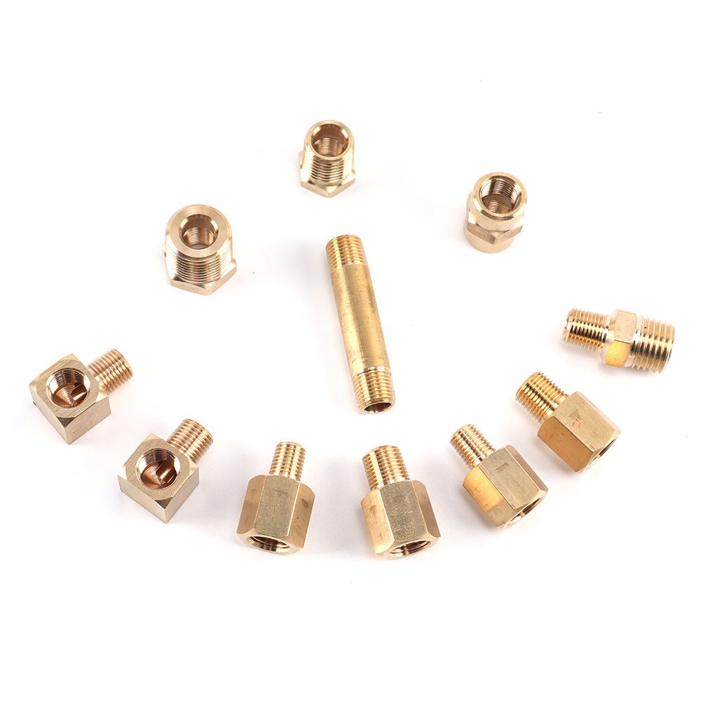 Engine Oil &amp; Transmission Pressure Tester Gauge Diagnostic Test Kit 500 PSI