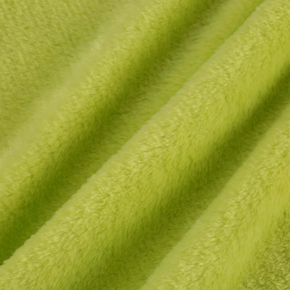 Mjuk och varm korall sammetsfilt vinterlakan överkast soffa rutigt tyg lätt mekanisk tvätt flanellfilt