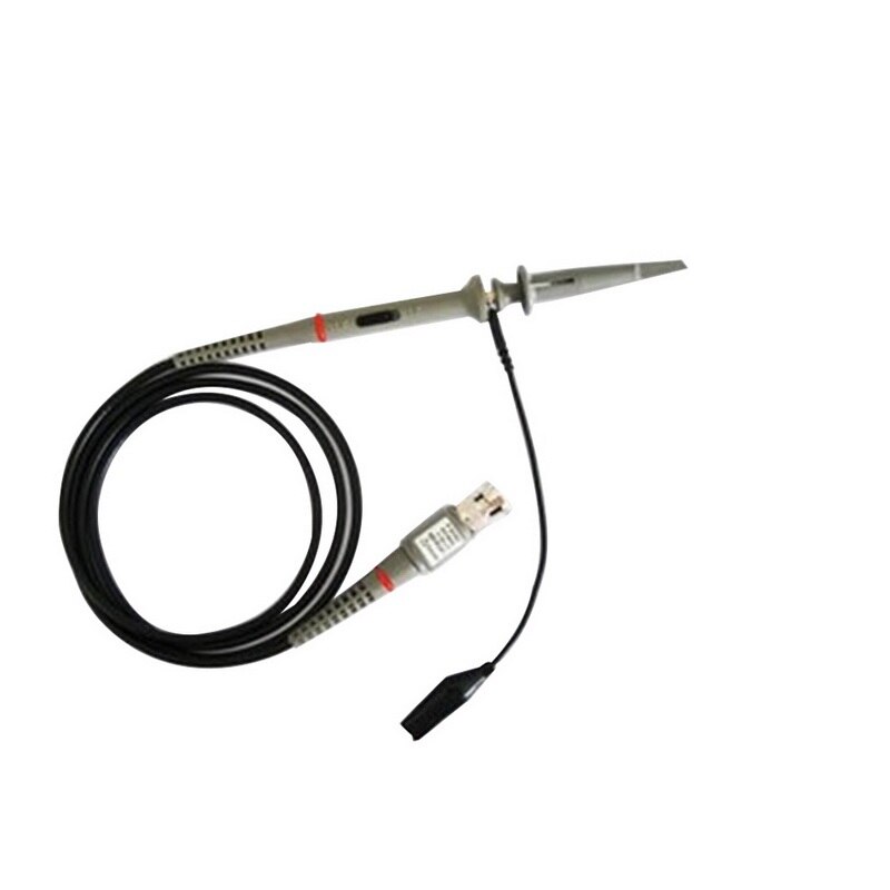 Digitalt oscilloskop 100 mhz båndbredde multifunktionsoscilloskop 1 gsa / s samplingshastighed oscilloskop 7 tommer farve lcd -skærm: 1pc bnc  p6100 100 mhz
