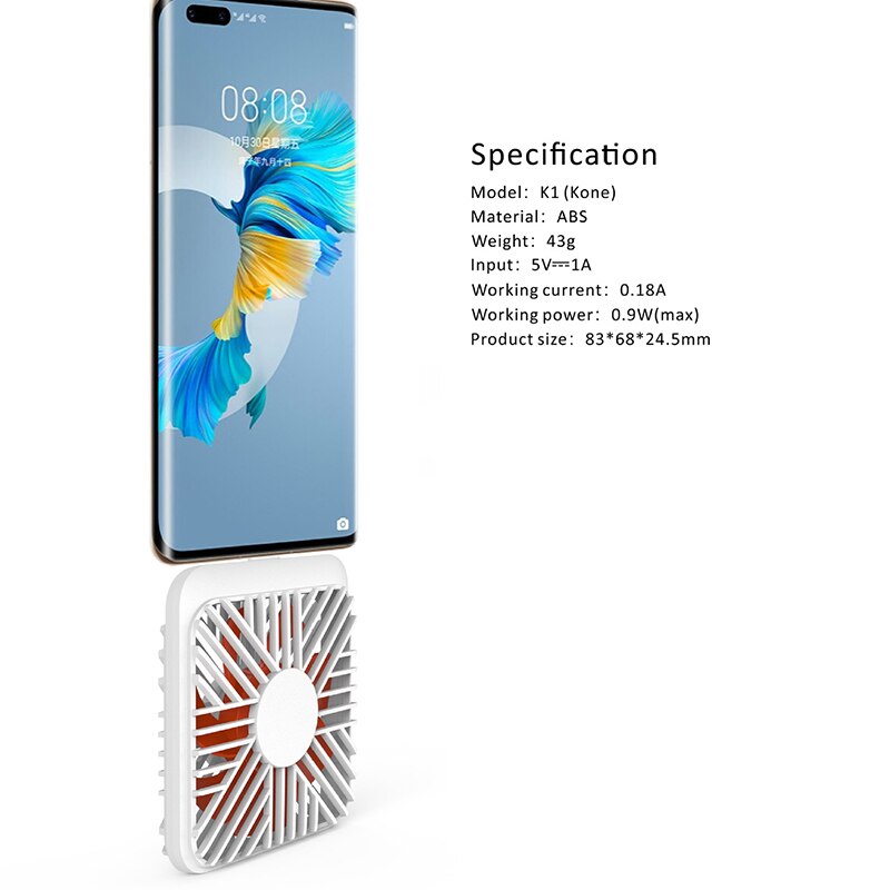 mini Fan Portable for Fan Handheld USB rechargeable fan Appliances Desktop Air Cooler Outdoor Travel hand fan For Phone USB