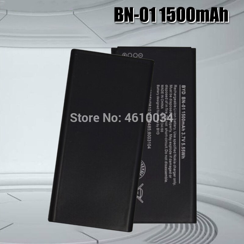 Telefoon Batterij BN-01 1500Mah Voor Nokia X 1045 RM-980 Normy / X2 X + Plus 1013 X2DS Bn 01 batterijen