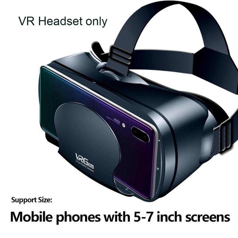 3d virtual reality gaming pc vr headset film vr spil briller fordybende virtual reality briller til mobiltelefon vrg pro