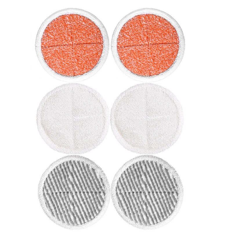 6 Pack Spinwave Mop Pads Compatible With Bissell Lebanon