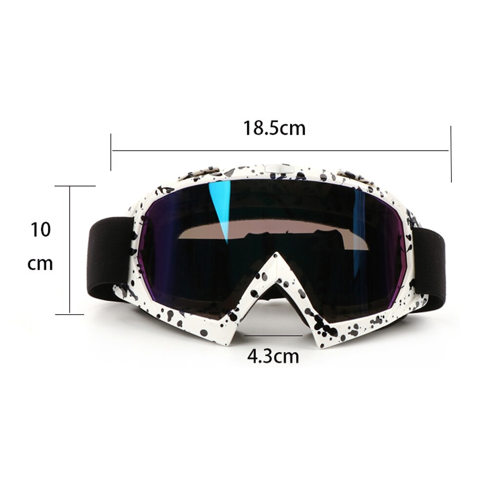Udendørs motocross briller uv resistente downhill motocross briller støvtætte cross briller cykel briller off road motorcykel