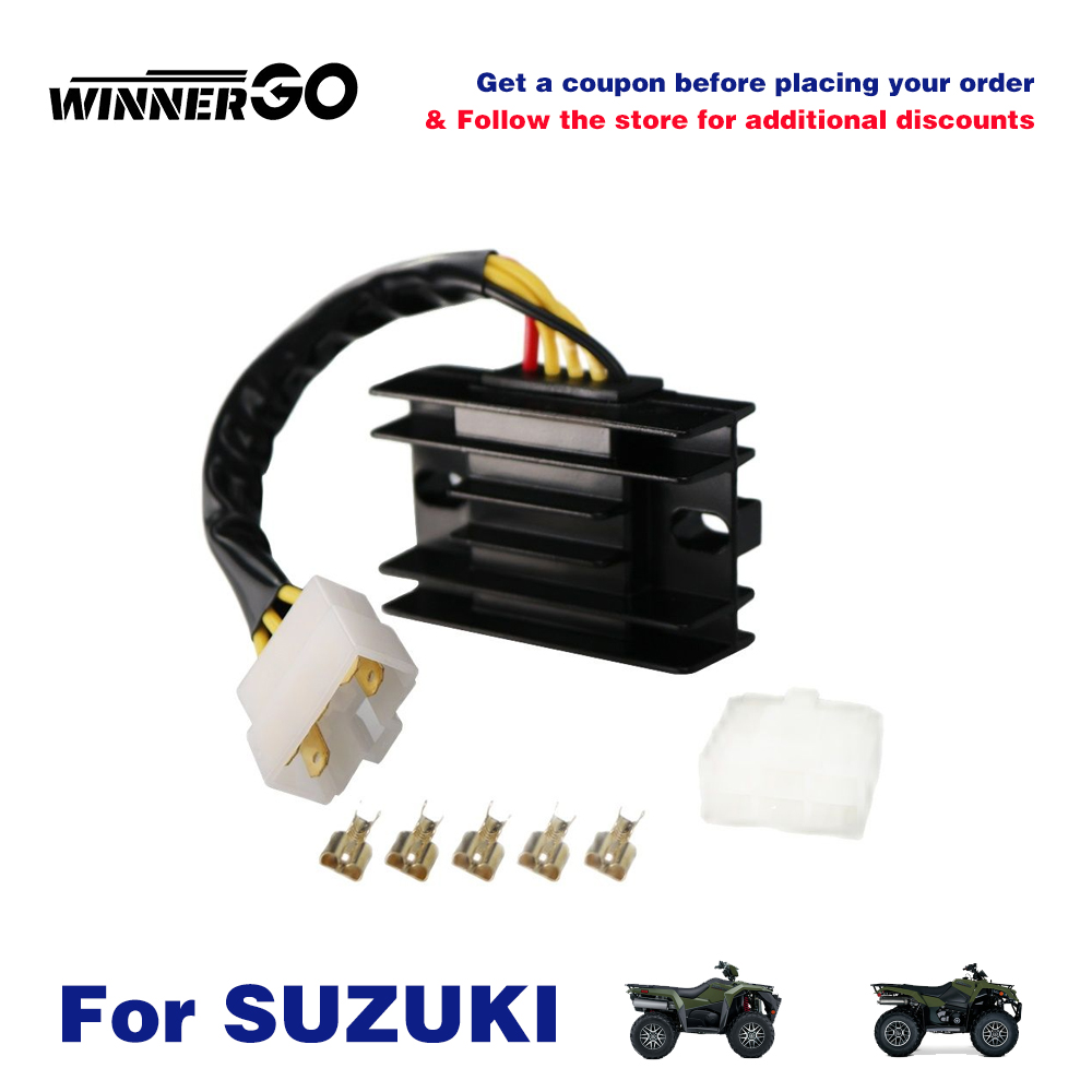 Voltage Regulator Rectifier For Suzuki QuadRunner 160 250 KingQuad 300 DR-Z250 LT160E LTF160 LTF250 300 32800-19B11