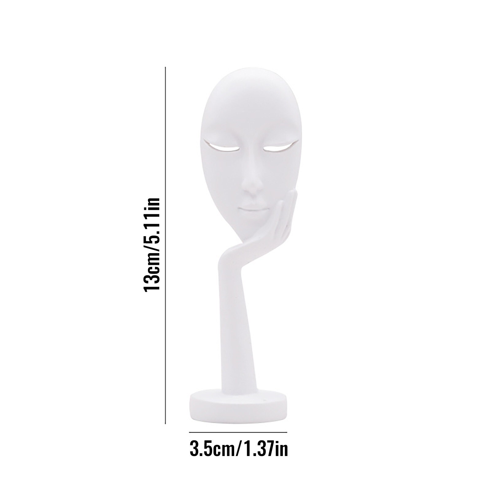 European Home Decoration Greek Sculpture Head Resin Statue Modern Abstract Sculpture Art Sketch Living Room Decor Resin Statue