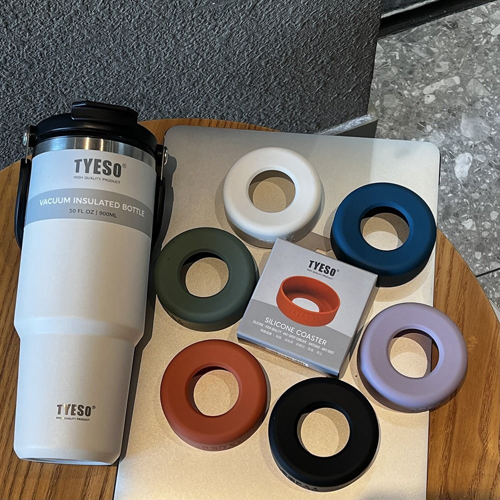 1Pcs Universal Silicone Anti Slip Bottom Cover for Tyeso Water Bottle Bottom Sleeve Cover Water Bottle 71mm to 77mm Diameter