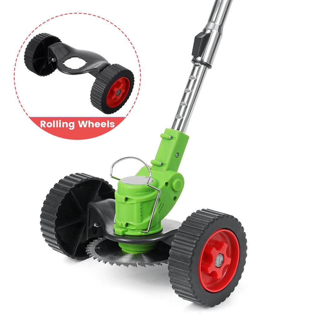 Grass Trimmer Wheels Garden Power Tools Replacement Parts Accs Lawn Mower Wheels Detachable