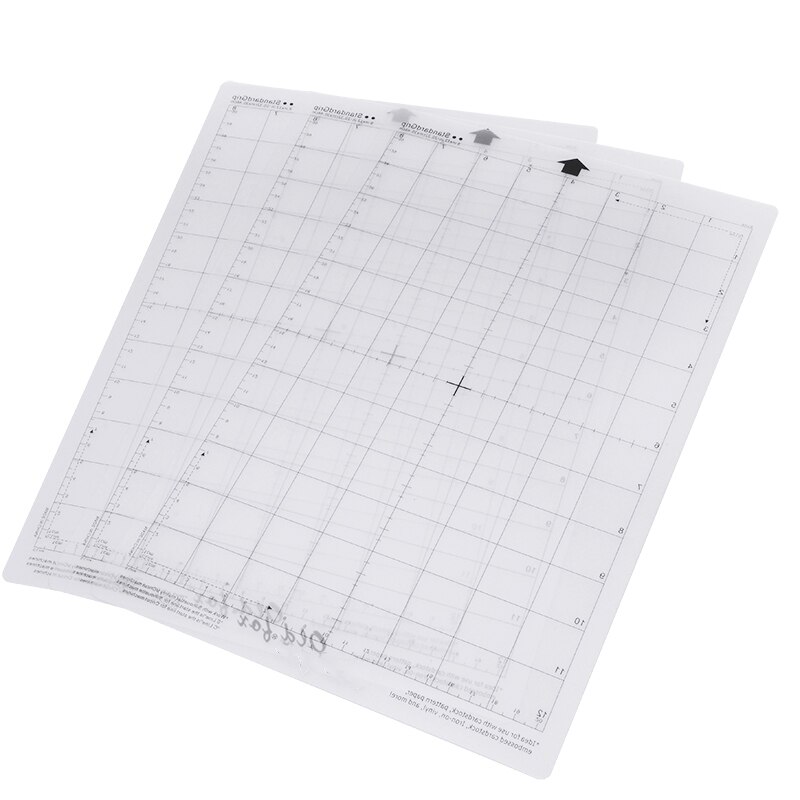 3 stücke Ersatz Schneiden matt transparent Klebstoff matt mit Sauerei Netz für Silhouette Miniatur Plotter Maschine 8 &#39;&#39;x 12&#39;&#39;