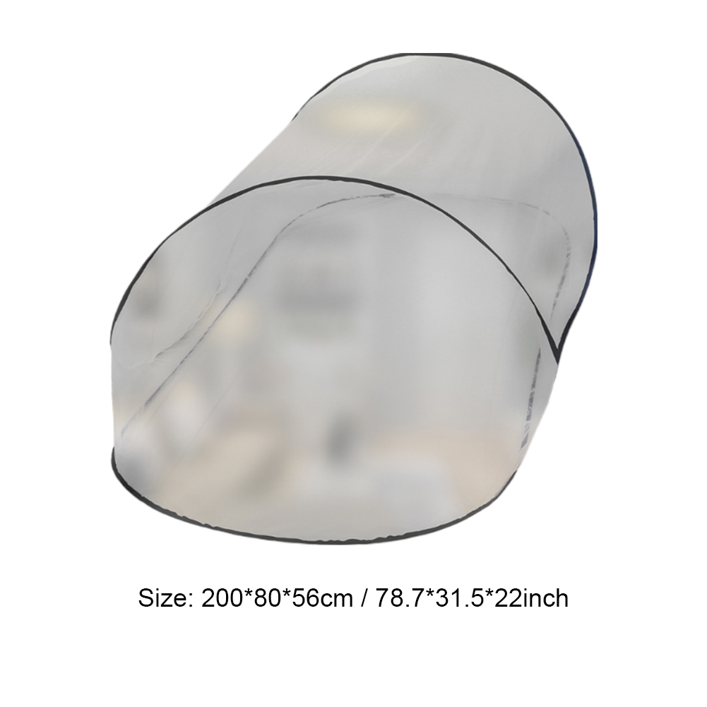 Pop-Up Mosquito Net Tent with Zipper Outdoor Camping Mosquito Net Portable Folding Mosquito Netting for Baby Adults Trip