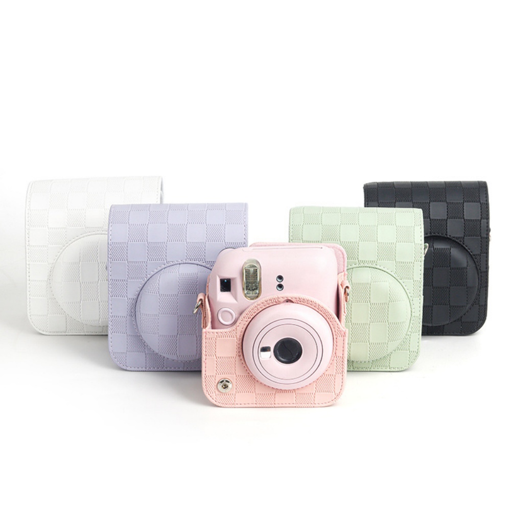 Cameratas voor Fujifilm Instax Mini 12 Instant Camera-accessoires Reisbeschermende camerabehuizing met verstelbare schouderriem