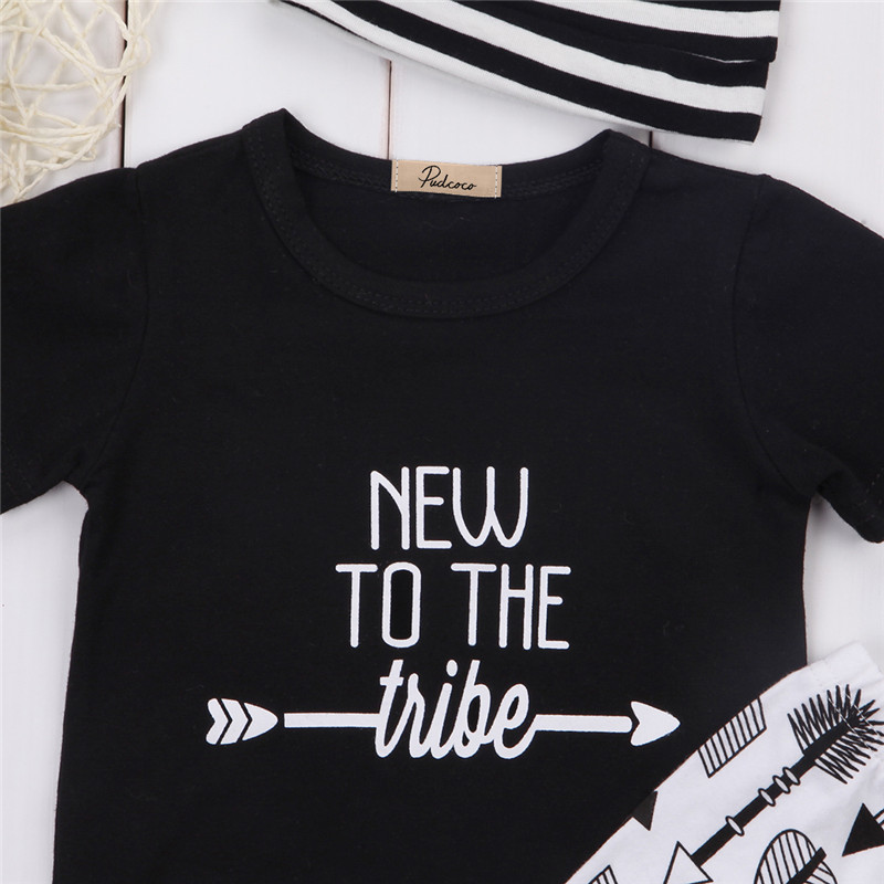 Xumplo 3-teilig Baby Set - Weiß Bodysuit Mit Ruffle Hosen 0-18 Monate