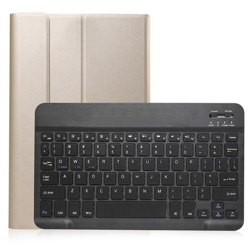 Wireless Keyboard Case Voor Samsung Galaxy Tab Een 8.0 Inch T290 T295 SM-290 SM-295 Bluetooth Toetsenbord Cover Lederen Tablet Case: K135GO