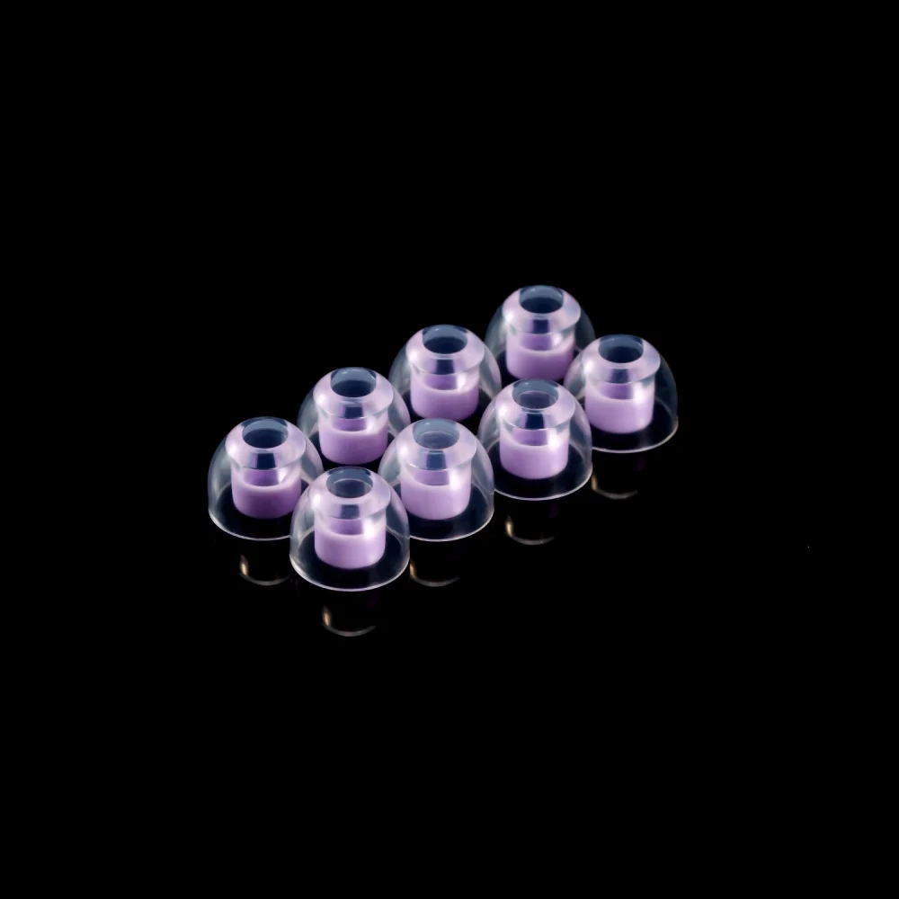 Rose Technics Soundcocoon/SC Liquid Silicone Earphones Eartips For Nozzle 4mm-6mm, Enhanced Bass, Clear Treble Ear Tips For IEMs: BROWN