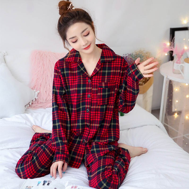 Mutterschaft Pflege Gesetzt Schwangere Pyjamas Nachtwäsche Tops & hosen Langarm Top & hose Herbst Fütterung Anzug Frauen Pyjamas