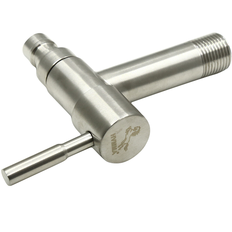 1PC 304 Stainless Steel T-word Shaped Washing Machine Water Faucet Hot Modern Garden Fast Open Faucet/ Wall Mounted Taps Bibcock