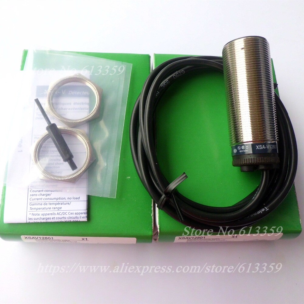 XSAV12801 Schneider Proximity Switch Speed Sensor Good One Year Warranty