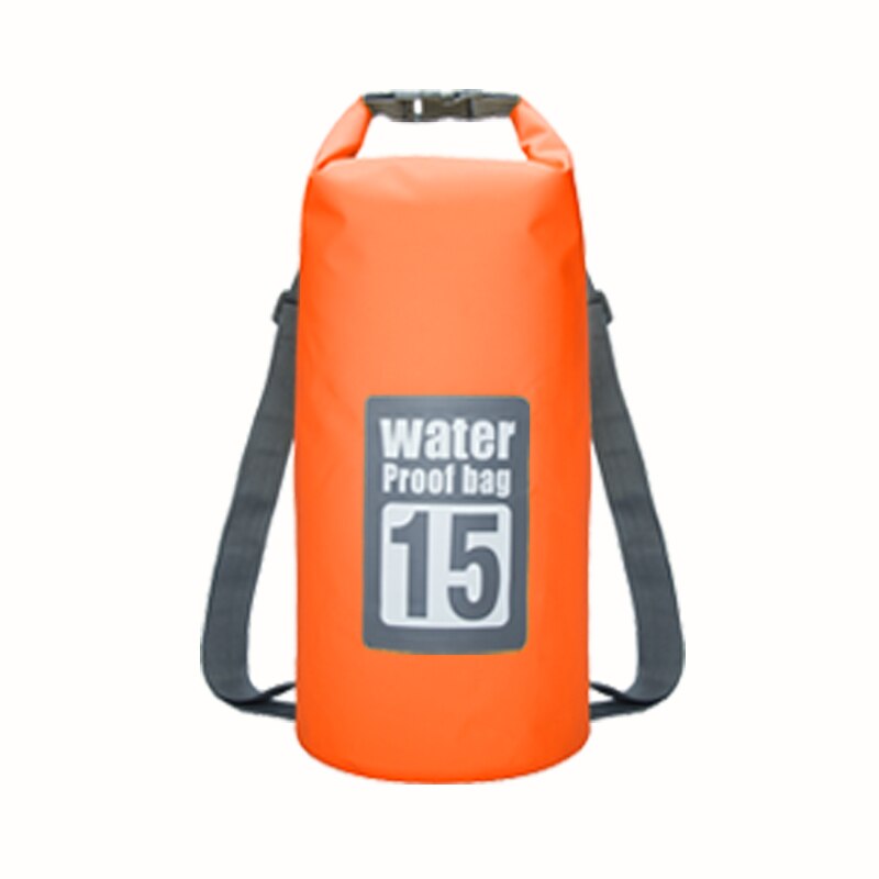 5L/10L/15L/Wasserdichte Taschen Trockenen Tasche PVC Wasserdichte Rucksack Sport Tasche Rafting Schwimmen Rucksäcke Undurchlässig Trockenen tasche # ED