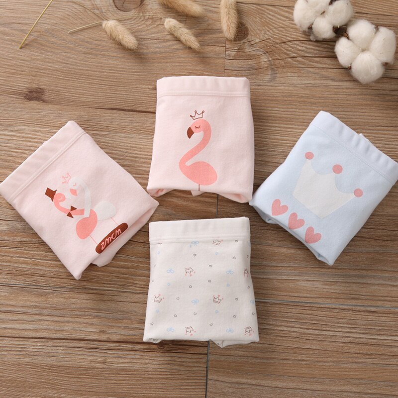 Barn underkläder för tjejer rosa trosor shorts småbarn bebiskläder söta babykalsonger bekväma boxare barn